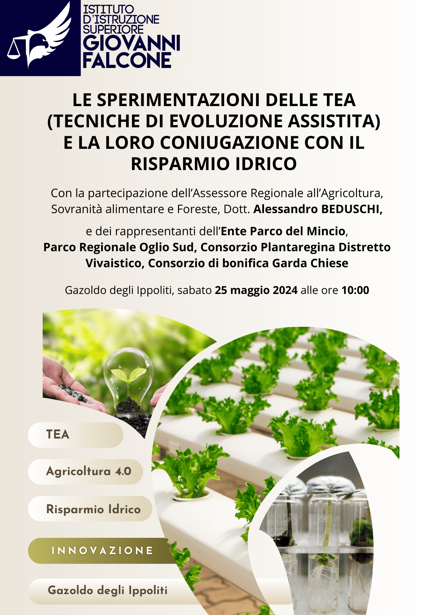 Le sperimentazioni delle TEA Tecniche di evoluzione assistita e la loro coniugazione con il risparmio idrico