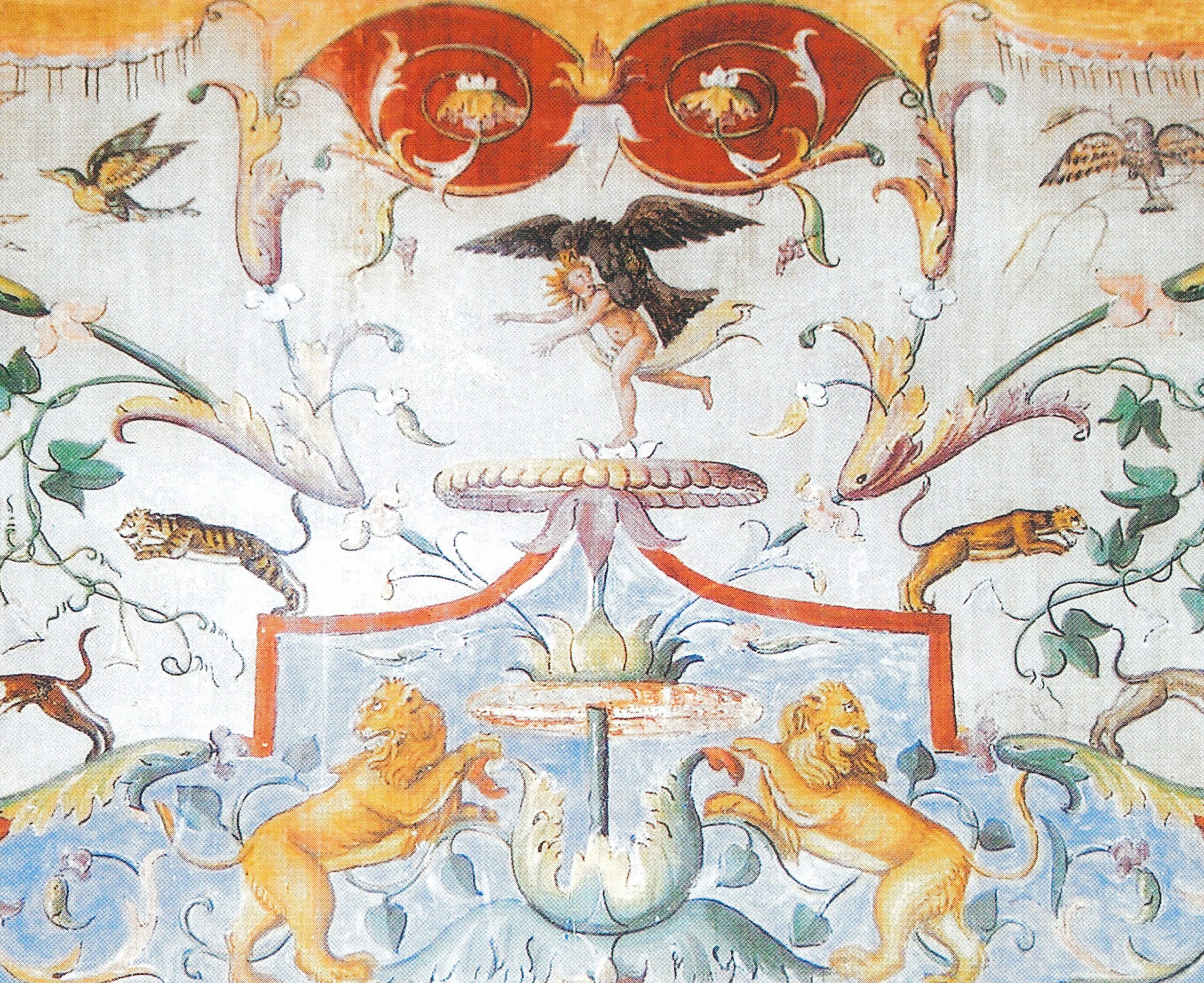 Scena della Sala delle Grottesche.