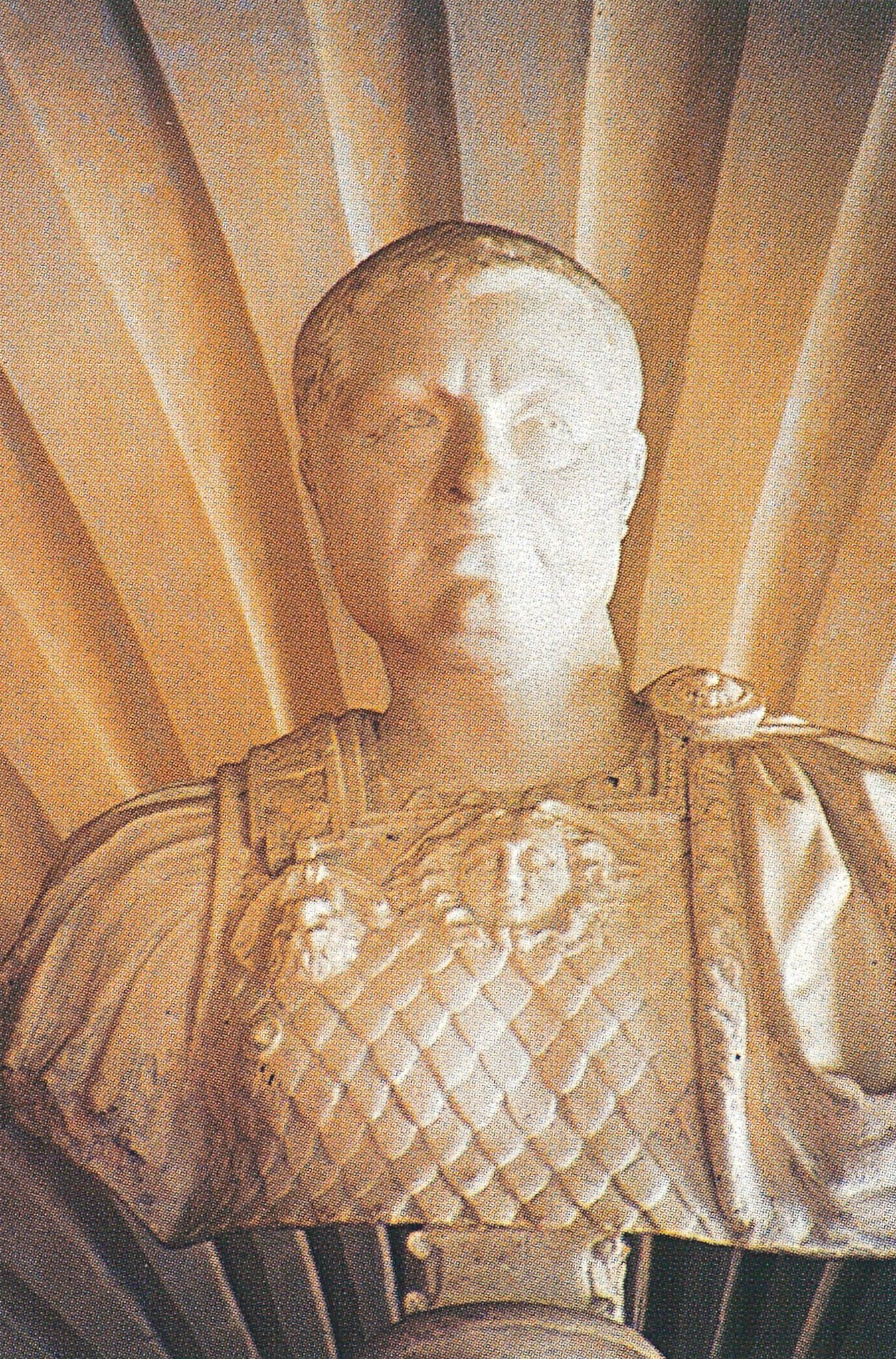 Uno dei busti dei dodici cesari nella Sala degli Imperatori.